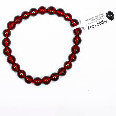 Vòng tay đá Garnet VIP mệnh hỏa, thổ - Ngọc Quý Gemstones