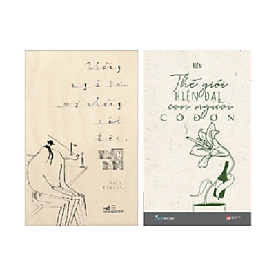 Combo 2 cuốn Tản Văn: Những Ngã Tư Và Những Cột Đèn + Thế Giới Hiện Đại Con Người Cô Đơn