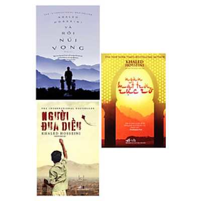 Combo 3 Cuốn Khaled Hosseini: Và Rồi Núi Vọng + Người Đua Diều + Ngàn Mặt Trời Rực Rỡ