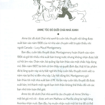 Danh Tác Thế Giới - Anne Tóc Đỏ Dưới Chái Nhà Xanh