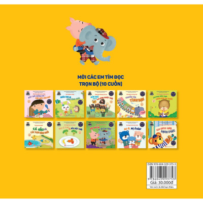 Truyện tranh phát Triển Tư Duy - Kĩ Năng Cho Bé Yêu : Nuôi Dưỡng Tình Bạn - VOI VÀ ỈN LÀ ĐÔI BẠN THÂN