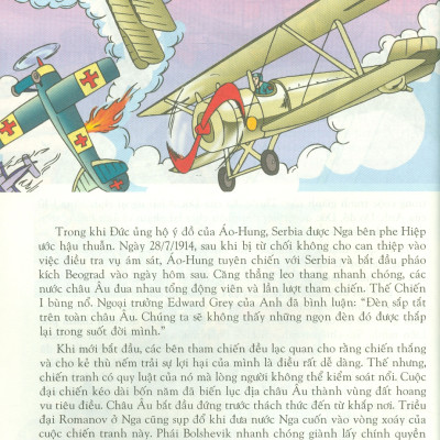 Lược Sử Thế Giới Bằng Tranh, Tập 13: Thế Chiến I (Bản in màu - Tái bản 2023)