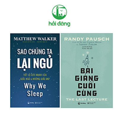 Combo Sao chúng ta lại ngủ + Bài giảng cuối cùng