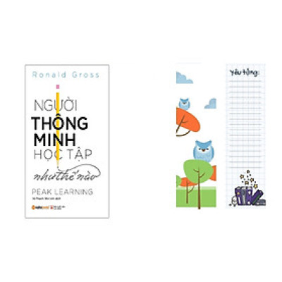 Người Thông Minh Học Tập Như Thế Nào - Peak Learning ( Tặng Bookmark Tuyệt Đẹp )