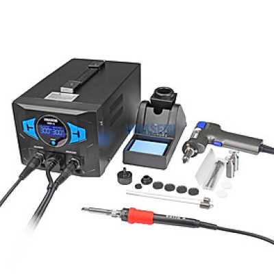 Vinasemi 948D-III Máy Hút Chì Linh Kiện + Trạm Hàn Điều Chỉnh Nhiệt Độ 110W, 220VAC, 200-480°C