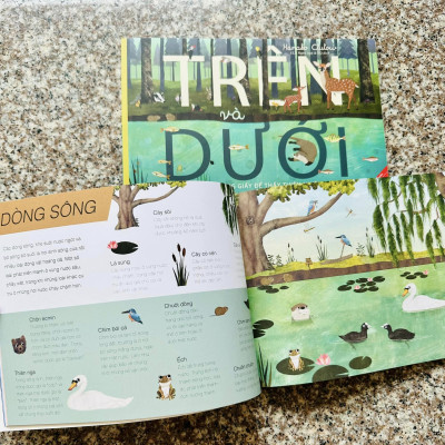 [THIÊN NHIÊN DIỆU KỲ] - Trên Và Dưới - Sách Song Ngữ