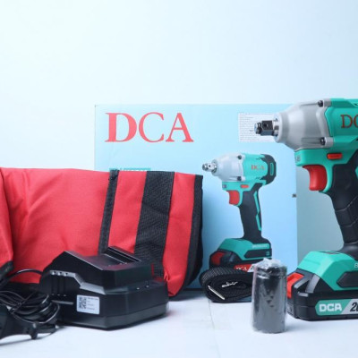 MÁY SIẾT BULONG KHÔNG CHỔI THAN DÙNG PIN 20V/2AH DCA ADPB298DM - HÀNG CHÍNH HÃNG