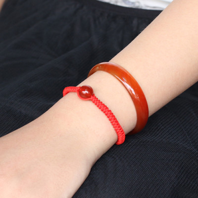 Vòng Tay Kết Dây Hạt Mã Não Đỏ Ngọc Quý Gemstones GA12