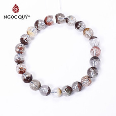 Vòng tay đá ưu linh đa sắc size hạt 9mm - Ngọc Quý Gemstones