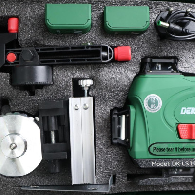 MÁY CÂN BẰNG LASER 16 TIA XANH  LS1601 DEKTON-HÀNG CHÍNH HÃNG