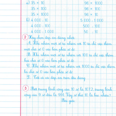 Luyện Tập Toán 4 Quyển 2 - Trình Bày Trên Giấy Ô Li (Bộ Sách Kết Nối Tri Thức Với Cuộc Sống) _HA