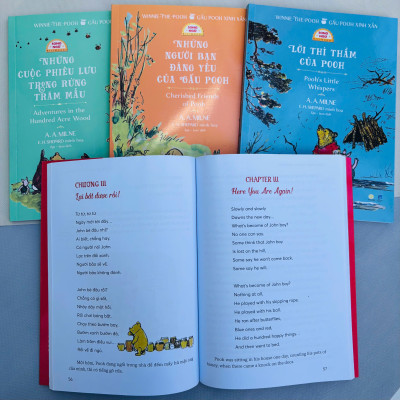 (Trọn bộ 4 tập) GẤU POOH XINH XẮN – A.A.Milne – HG Books