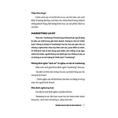 Marketing Sáng Tạo Dành Cho Doanh Nghiệp Nhỏ (Tái bản)