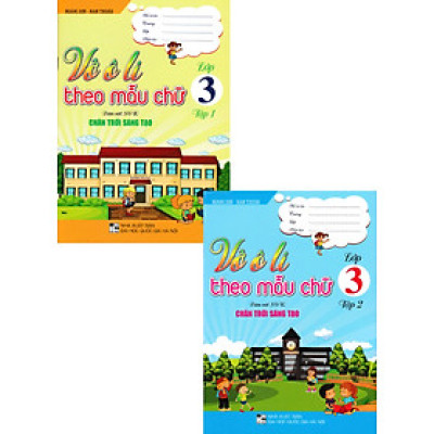 Sách tham khảo- Combo Vở Ô Li Theo Mẫu Chữ Lớp 3 (Bám Sát SGK Chân Trời Sáng Tạo) (Bộ 2 Cuốn)_HA