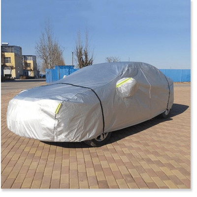 #FREE SHIP# Bạt xe hơi , áo trùm che phủ xe hơi, Bạt phủ xe ôtô tráng nhôm bạc 4 - 7 chỗ, chống nóng, mưa. YXXL