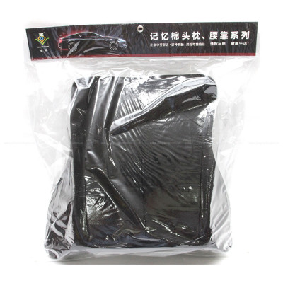 Tựa Lưng Ô Tô Cao Su Non Vải Nỉ CIND G002 Màu Đen