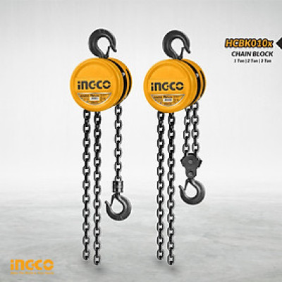 BA LĂNG XÍCH SIZE 1 TẤN - 5 TẤN INGCO HCBK0101, HCBK0102, HCBK0103, HCBK0105 - HÀNG CHÍNH HÃNG