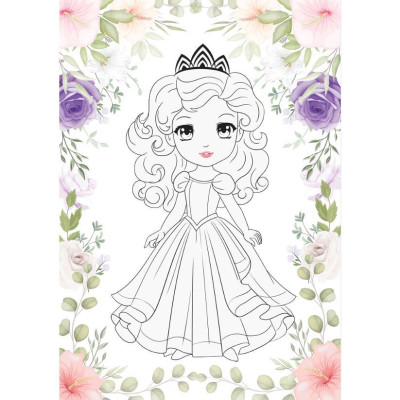 Sách - Tô Màu Princess - Công Chúa Lộng Lẫy - Việt Thư