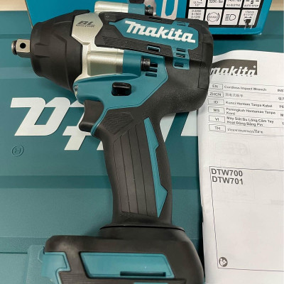 MÁY VẶN BULONG 700NM (12.7MM (1/2") MAKITA DTW700Z (KHÔNG KÈM PIN VÀ SẠC) - HÀNG CHÍNH HÃNG