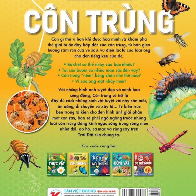 Hành Trình Khám Phá - Côn Trùng - Bìa Cứng