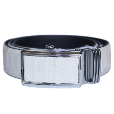 Thắt Lưng Nam Da Trăn VIP Huy Hoàng HT4325 - Trắng