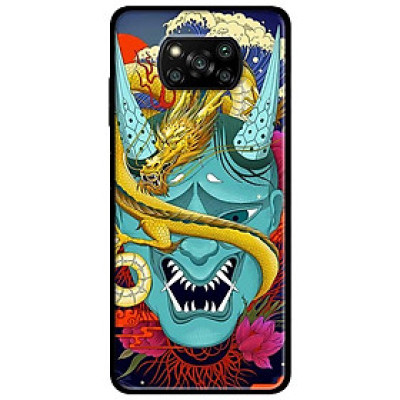 Ốp lưng dành cho Xiaomi Poco X3 mẫu Ác Quỷ Rồng