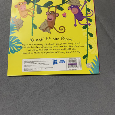 sách - Thế Giới Của Peppa - Kì Nghỉ Hè Của Peppa