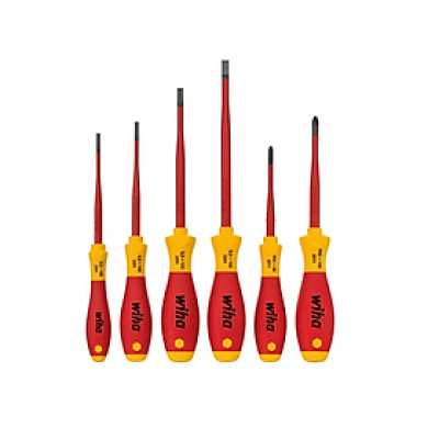 Bộ tua vít Slim cách điện 6 chi tiết Wiha 35389