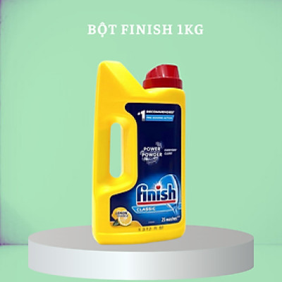 Bột rửa bát Finish 2.5kg + Muối Finish 1.2kg
