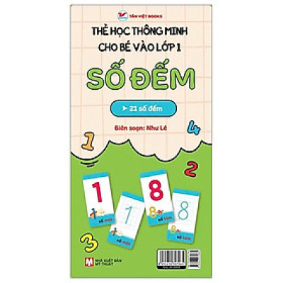Số Đếm - Thẻ Học Thông Minh Cho Bé Vào Lớp 1: 21 Số Đếm