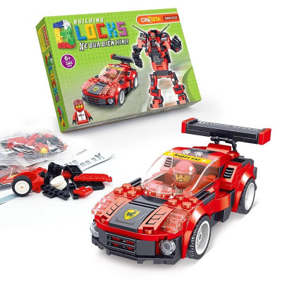 Đồ Chơi Ghép Hình – Xe Đua Biến Hình DK 81025 (246 Chi Tiết)