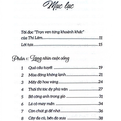 Trọn Vẹn Từng Khoảnh Khắc