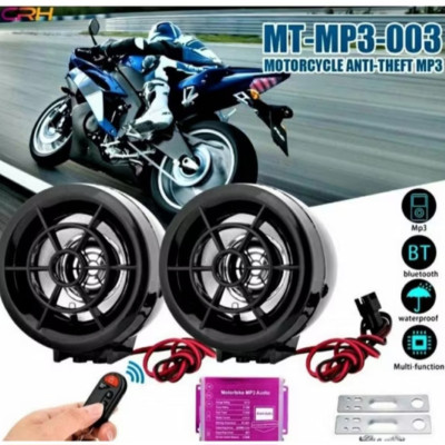 BỘ 2 LOA NGHE NHẠC KẾT NỐI BLUETOOTH KIÊM CHỐNG TRỘM LẮP XE MÁY XE ĐIỆN MẪU MỚI CHẤT LƯỢNG 