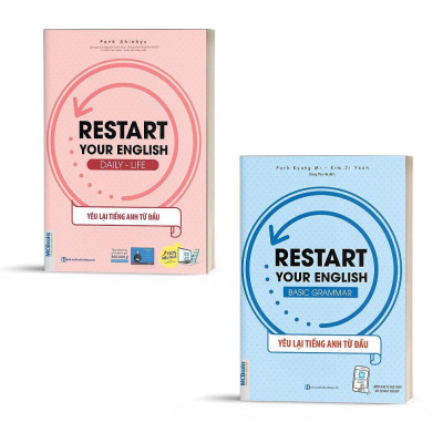 Sách - Yêu Lại Tiếng Anh Từ Đầu - Dành Cho Người Học Mất Gốc - Chọn Lẻ 4 Chủ Đề - Kèm App Online - MCBooks