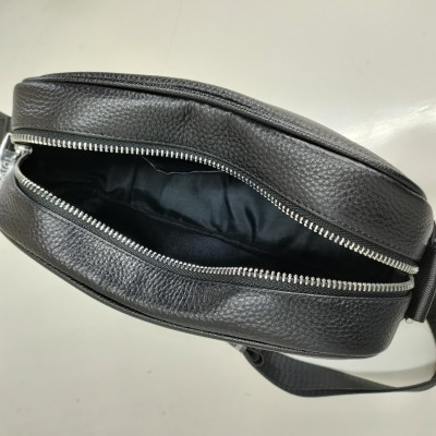 Túi đeo chéo nam da thật cao cấp, túi da công sở unisex phom chữ nhật năng động MB1 - 7010