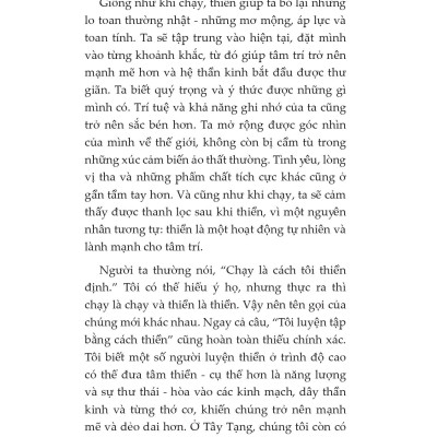 Thiền Trong Chuyển Động