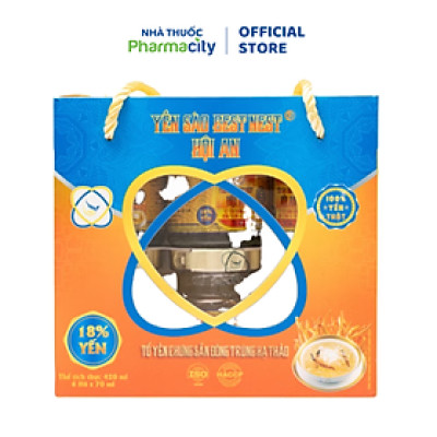 Yến Chưng Bestnest Hội An Đông Trùng Hạ Thảo (Lốc 6 Hũ x 70ml)