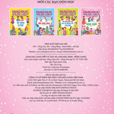 Combo Giáo Dục Giao Tiếp Và Ứng Xử Cho Học Sinh (2 Quyển): Sống Xanh + Kỹ Năng Giao Tiếp Qua Các Phương Tiện Công Nghệ