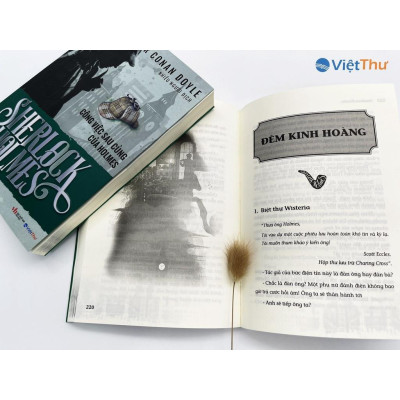 Sách - Sherlock Holmes - Công Việc Sau Cùng Của Holmes - Xanh Lá - Sir Arthur Conan Doyle - Việt Thư