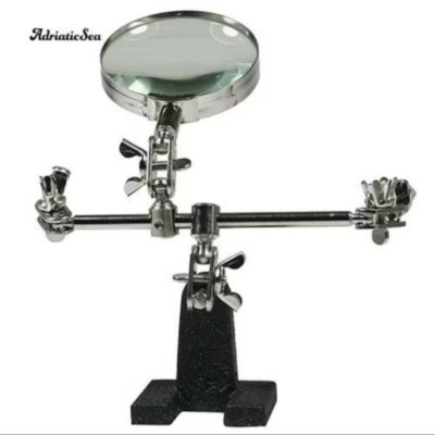 GIÁ KẸP HÀN LINH KIỆN ĐIỆN TỬ CAO CẤP THUẬN TIỆN CÓ KÍNH LÚP CAO CẤP