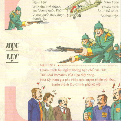 Lược Sử Thế Giới Bằng Tranh, Tập 13: Thế Chiến I (Bản in màu - Tái bản 2023)