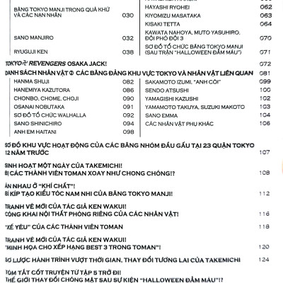 Tokyo Revengers - Character Book - Tập 1 - Thiên Thượng Thiên Hạ
