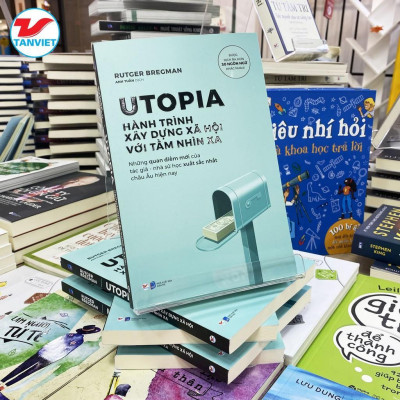 Sách - Utopia - Hành Trình Xây Dựng Xã Hội Với Tầm Nhìn Xa - Tân Việt Books