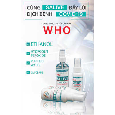 Dung dịch sát khuẩn tay khô SALIVE 