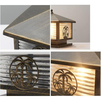 Đèn cổng CARBO trang trí ngoại thất sang trọng, tinh tế.