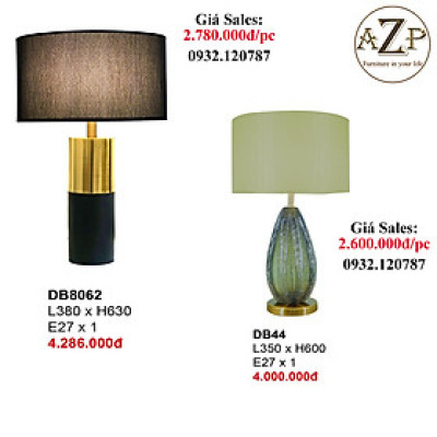 AZP - ĐÈN ĐỨNG / ĐÈN TRANG TRÍ / ĐÈN PHÒNG KHÁCH AZP-DB8062 / DB44 phong cách đương đại, hàng nhập khẩu AZP