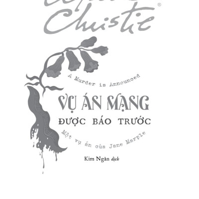 Một Vụ Án Của Jane Marple - Vụ Án Mạng Được Báo Trước