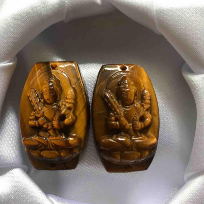 MẶT HƯ KHÔNG TẠNG PHỐI VÒNG TAY ĐỘ MỆNH NAM NỮ tuổi SỬU DẦN mệnh KIM THỔ THUỶ dài 36mm đk 23mm dầy 12mm 