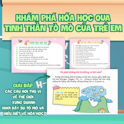 Combo Vật Lý + Hóa Học Vui Nhộn - Những Câu Hỏi Vì Sao Về Vật Lý, Hóa Học (2 Cuốn) - MEGA