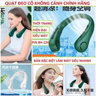 QUẠT GIÓ LÀM MÁT ĐEO CỔ THẾ HỆ MỚI SIÊU MÁT LẠNH CHO MỌI NGƯỜI